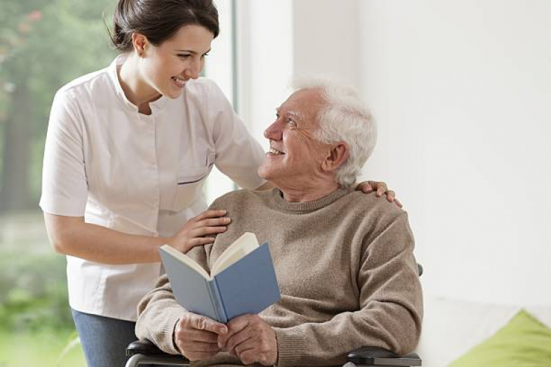 Cuidador para Idoso com Alzheimer Empresa Jardinópolis - Cuidador para Idoso com Parkinson